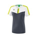 Erima Sport-Shirt Squad #20 weiss/grau/lime Damen