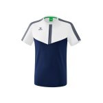 Erima Sport-Tshirt Squad weiss/new navy/grau Herren