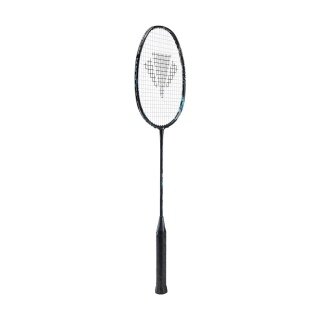 Carlton Badmintonschläger Vapour Trail 73S (73g/kopflastig/flexibel) schwarz/blau - besaitet -