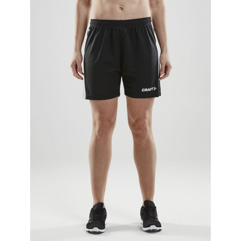 Craft Sporthose Short Pro Control kurz schwarz/weiss Damen