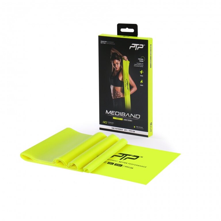 PTP Widerstandsband (Mediband) - light - lime 5,8kg