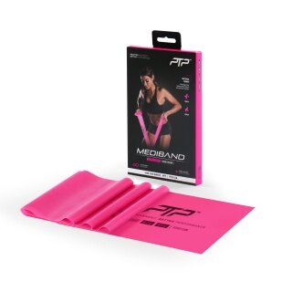 PTP Widerstandsband (Mediband) - ultralight - pink 4,2kg