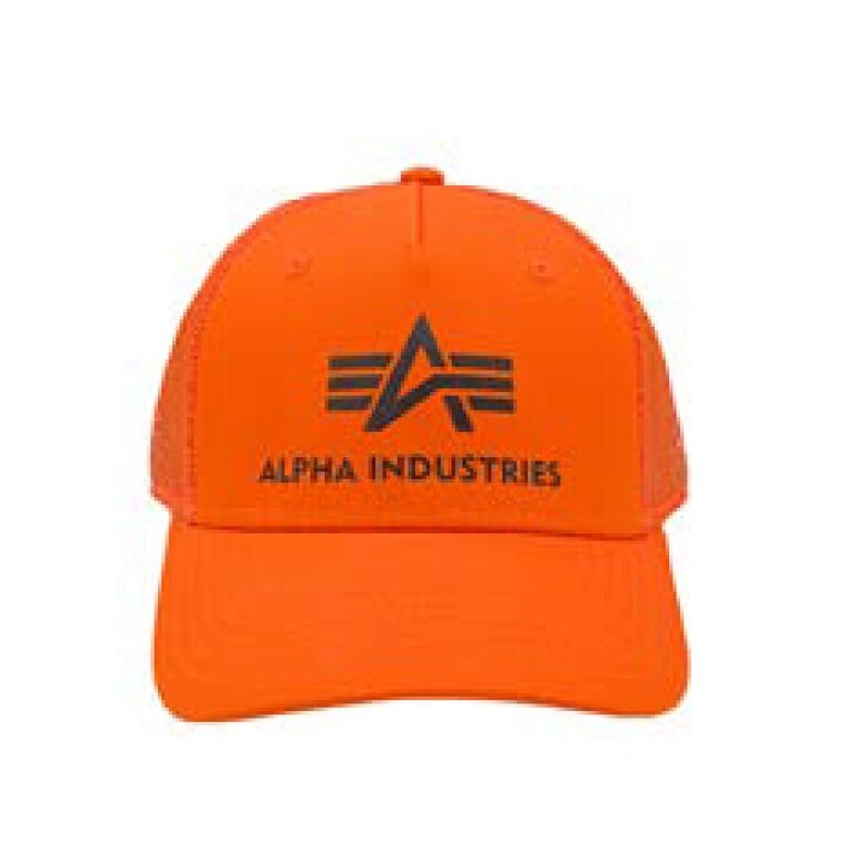Alpha Industries Basecap Basic Trucker orange 1er