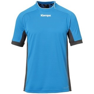 Kempa Sport-Trikot Prime (100% Polyester) hellblau/anthrazit Herren