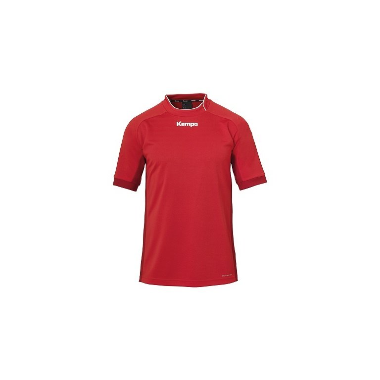 Kempa Sport-Trikot Prime (100% Polyester) rot/chilirot Herren