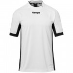 Kempa Sport-Trikot Prime (100% Polyester) weiss/schwarz Herren