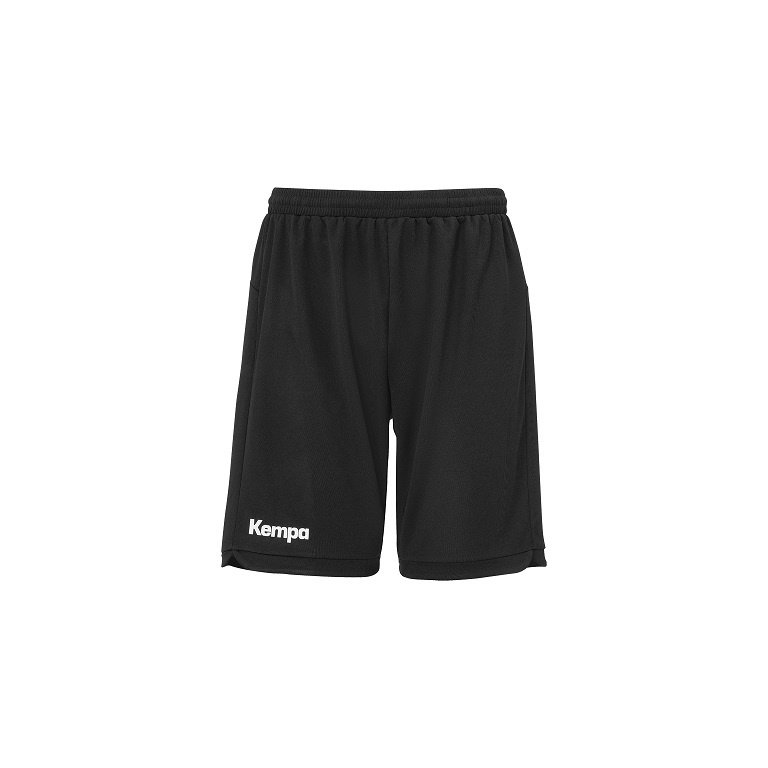 Kempa Sporthose Short Prime (100% Polyester) kurz schwarz Herren