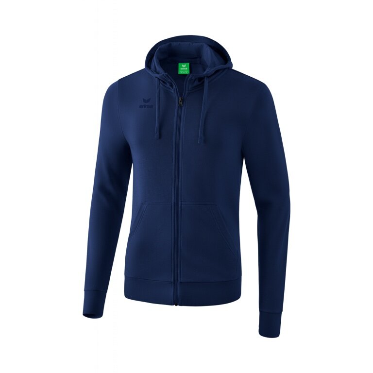 Erima Kapuzensweatjacke Basic navyblau Jungen
