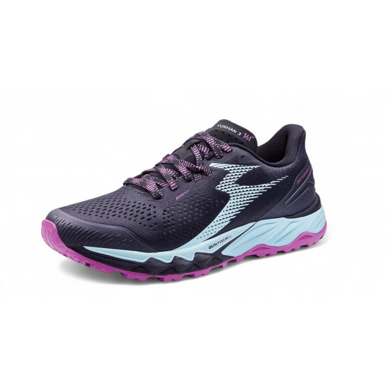 361° Trail-Laufschuhe Yushan 3 navyblau/violett/blau Damen