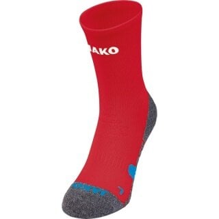 JAKO Trainingssocke (gepolstertes Fußbett) rot - 1 Paar