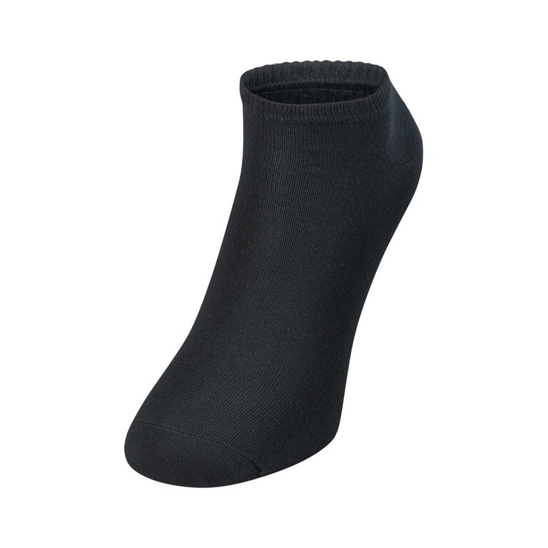 JAKO Sportsocken Füsslinge Invisible schwarz - 3 Paar