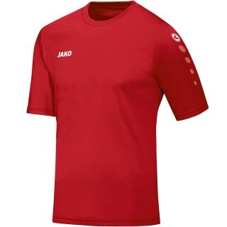 JAKO Sport-Tshirt Trikot Team Kurzarm (100% Polyester) rot Jungen