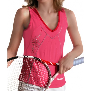 Babolat Tennis-Tank Performance #11 rose Mädchen