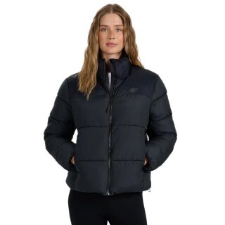 4F Winter-Daunenjacke F581 (warm) schwarz Damen