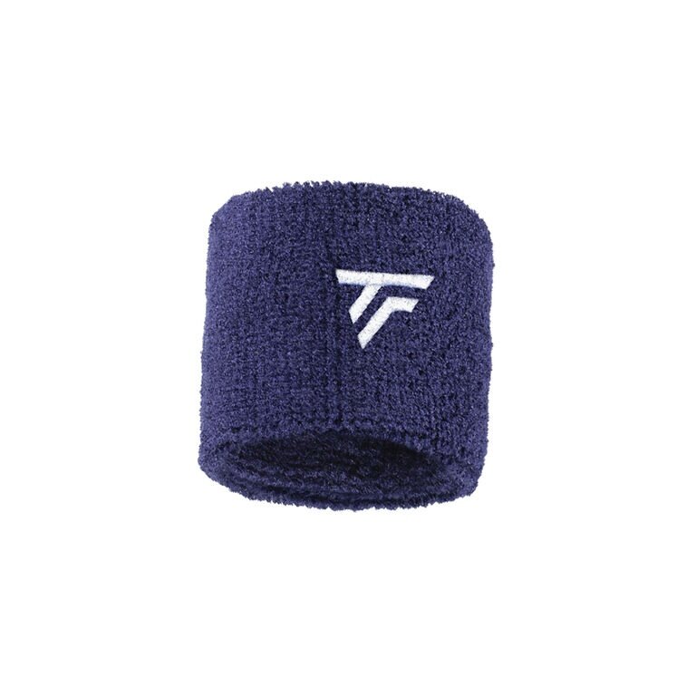 Tecnifibre Schweissband Logo marineblau 2er