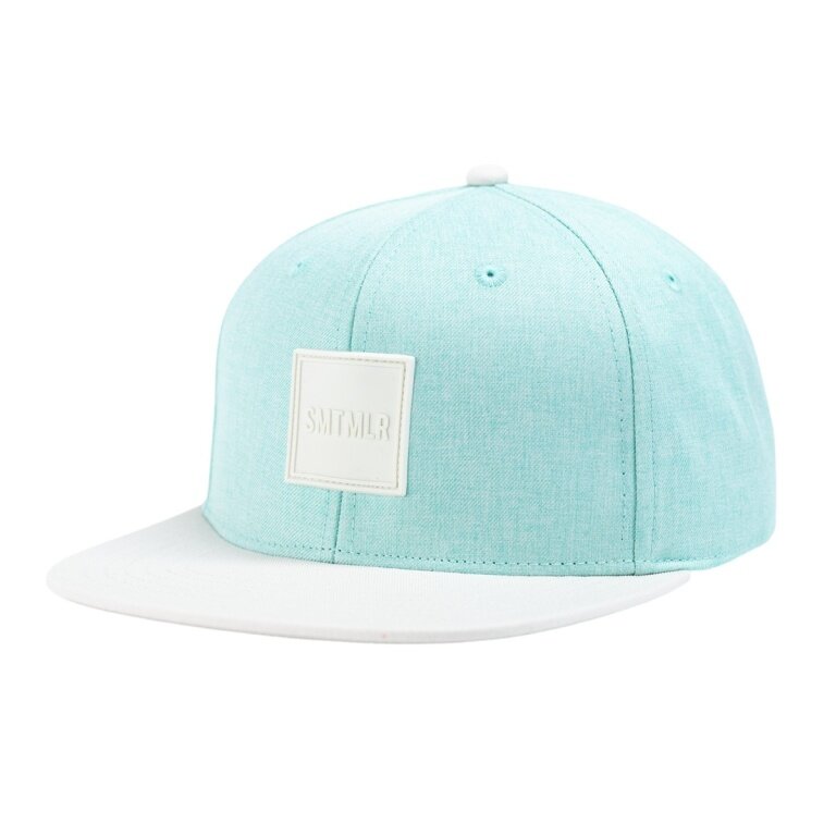 Smith&Miller Basecap Davis Snapback Cap aquablau - 1 Stück