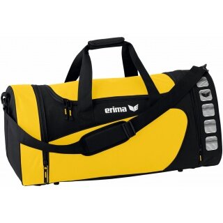 Erima Sporttasche Club 5 (Größe S) gelb/schwarz