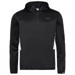 Head Hoodie mit Kapuze Club Technical Half-Zip schwarz Herren
