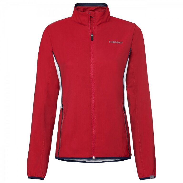 Head Tennisjacke Club rot Damen
