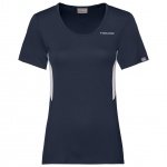 Head Tennis-Shirt Club Technical dunkelblau Damen