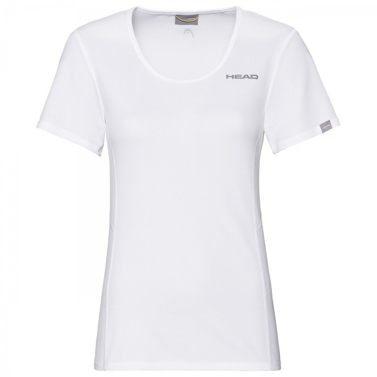 Head Tennis-Shirt Club Technical weiss Damen