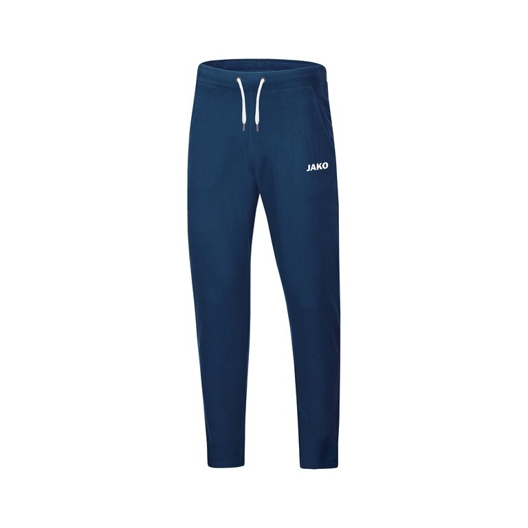 JAKO Freizeit-/Jogginghose (70% Baumwolle) Base lang marine Kinder