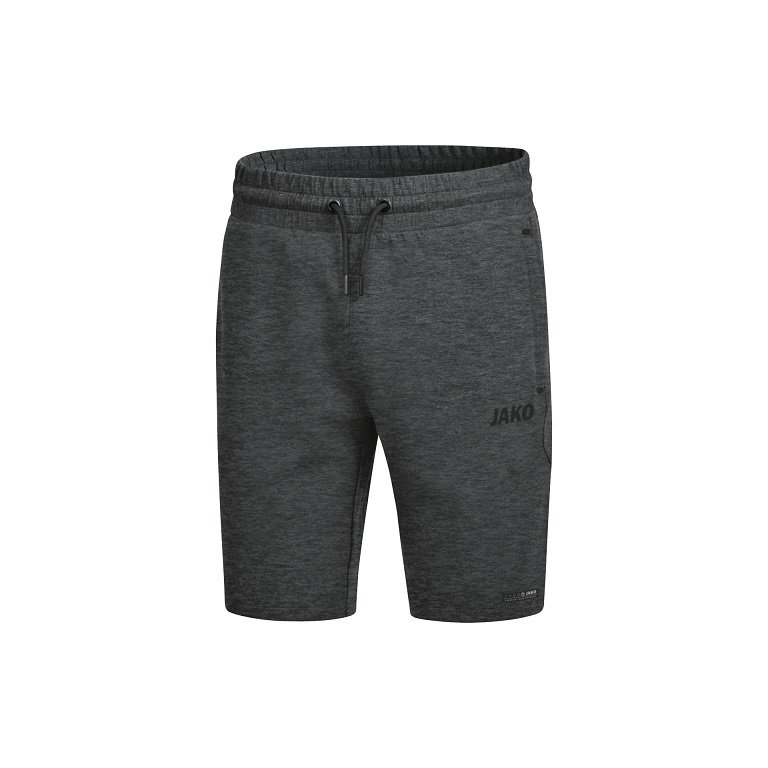 JAKO Sporthose Short Premium Basics (Double-Tech-Knit) kurz anthrazitgrau Herren