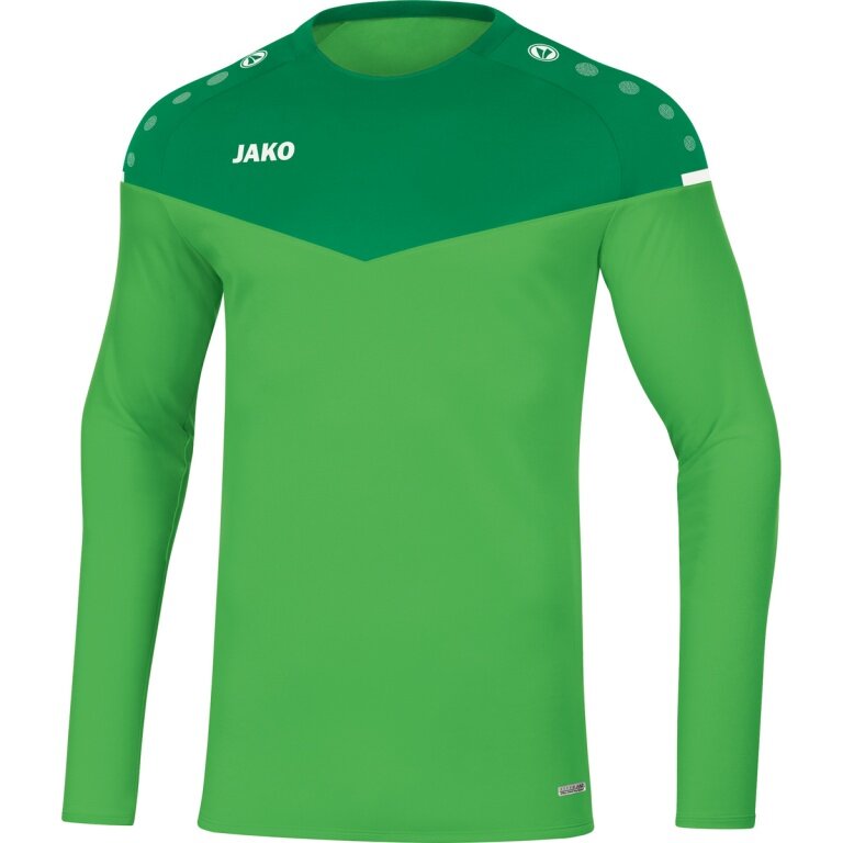 JAKO Sport-Langarmshirt Sweat Champ 2.0 (100% Polyester) grün Kinder