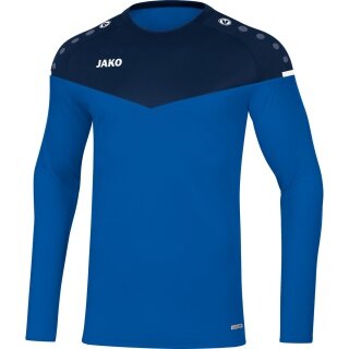 JAKO Sport-Langarmshirt Sweat Champ 2.0 (100% Polyester) blau/marine Kinder