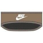 Nike Fleece-Stirnband Club Fleece mit Ohrenschutz braun - 1 Stück