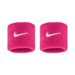 Nike Schweissband Swoosh Classic (Baumwollmix) 2025 pink - 2 Stück