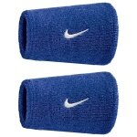 Nike Schweissband Swoosh Classic Doublewide Jumbo (Baumwollmix) 2025 royalblau - 2 Stück