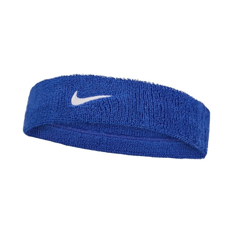 Nike Stirnband Swoosh Classic (Baumwollmix) 2025 royalblau - 1 Stück
