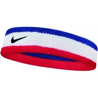 Nike Stirnband Swoosh habanero rot/weiss/blau 1er