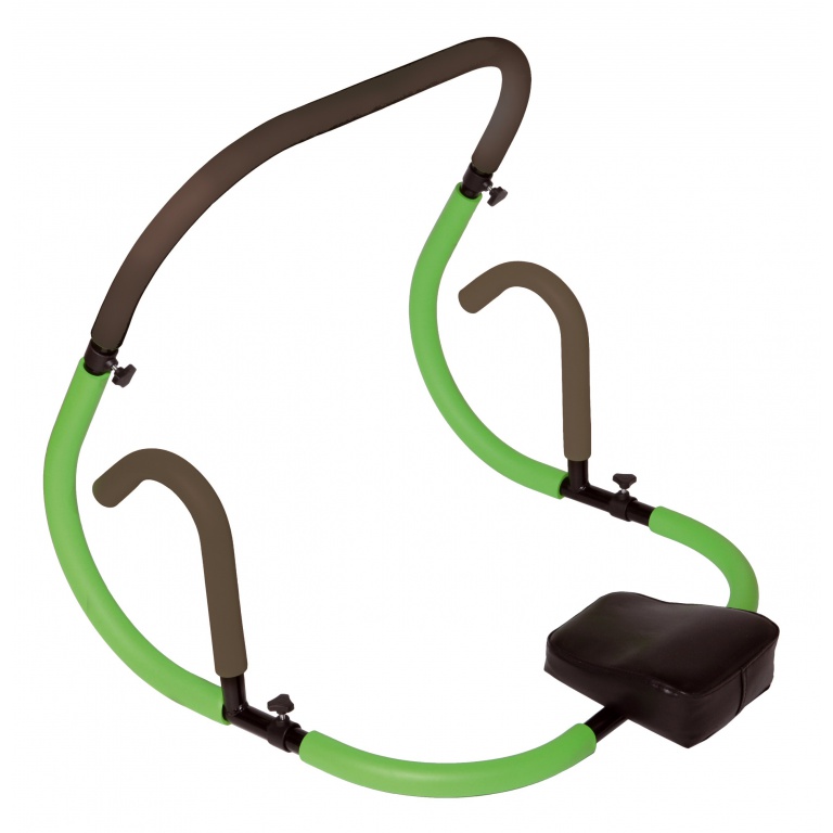 Schildkröt Fitness Bauchweg Roller - Bauchtrainer mit weicher Kopfstütze - 1 Stück