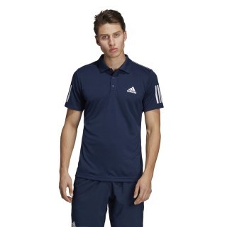 adidas Tennis-Polo Club 3-Streifen navy Herren