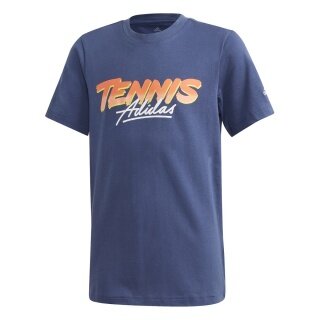 adidas Tshirt Tennis dunkelblau Jungen