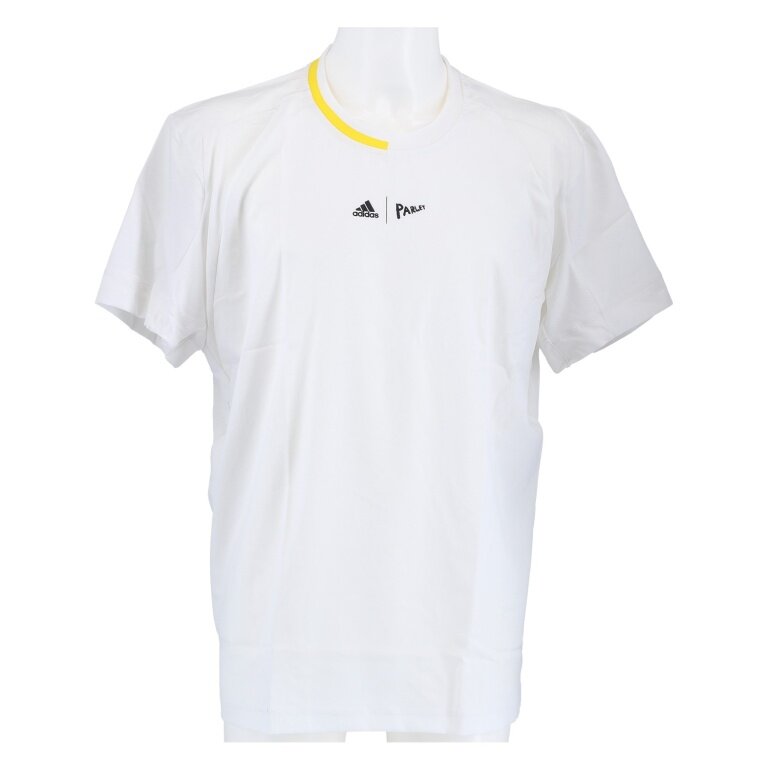 adidas Tennis-Tshirt London Stretch Woven weiss Herren