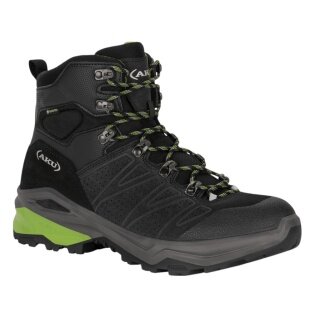 AKU Trekking-Wanderschuhe Adapta SD GTX (Wildleder, wasserdicht) anthrazitgrau/grün Herren