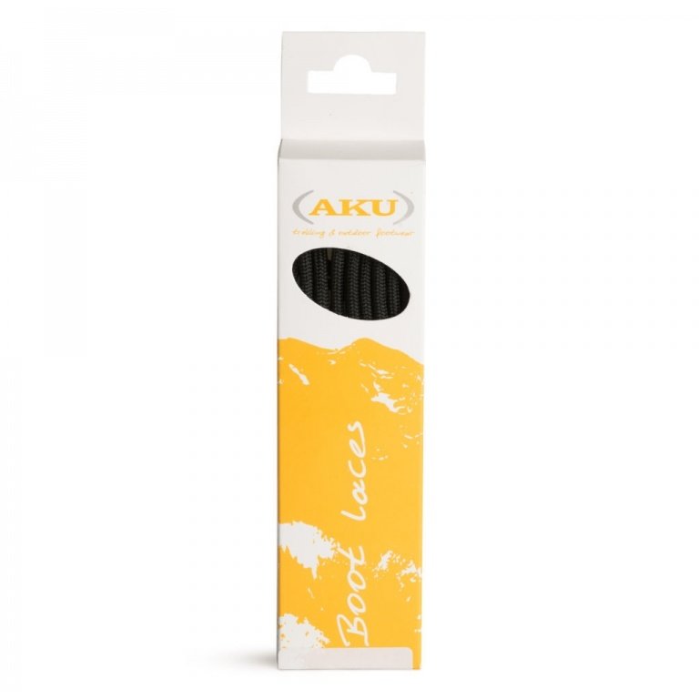 AKU Schnürsenkel Rocky Round schwarz 180cm