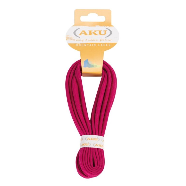 AKU Schnürsenkel Trek Flat fuchsia 160cm