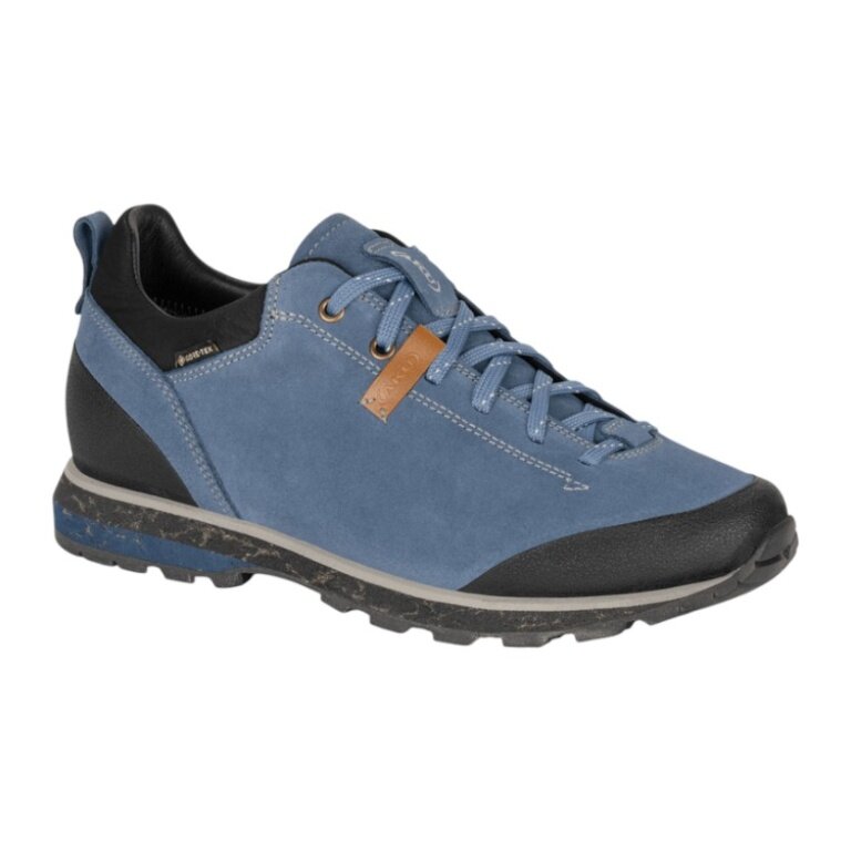 AKU Alltag-Travelschuhe Bellamont IV Suede GTX (wasserdicht) blau/grau Herren