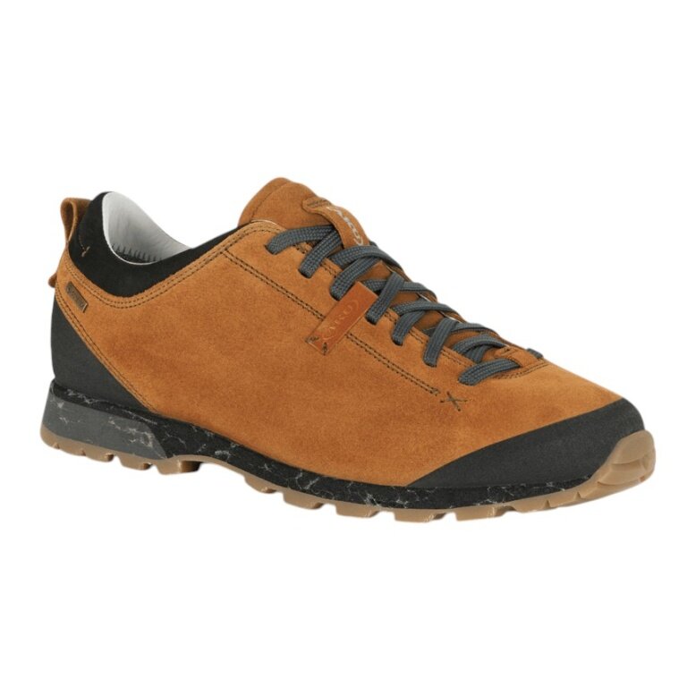 AKU Alltag-Travelschuhe Bellamont III Suede Low GTX (wasserdicht) ruystbraun/grau Herren