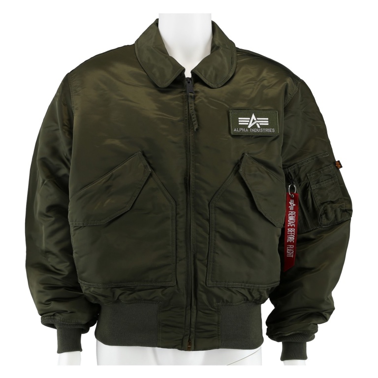 Fliegerjacke Bomberjacke CWU45 TOP GUN Khaki Kinder Von 4 Bis 16