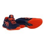 Asics Tennisschuhe Gel Court FF 3 Clay/Sandplatz/Stabilität dunkelblau/orange Herren