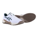 Asics Tennisschuhe Gel Challenger 14 Clay/Sandplatz (Dämpfung) weiss/grün Herren