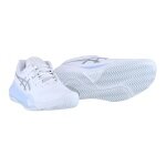 Asics Tennisschuhe Gel Resolution X Clay/Sandplatz (Stabilität) weiss/silber Damen