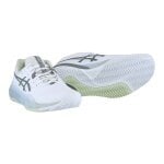 Asics Tennisschuhe Gel Resolution X Clay/Sandplatz (Stabilität) weiss/hellgrün Damen