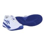Asics Tennisschuhe Gel Resolution X Clay/Sandplatz weiss/kobaltblau Kinder