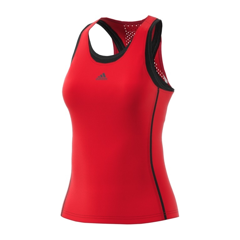 adidas Tennis-Tank Barricade rot Damen